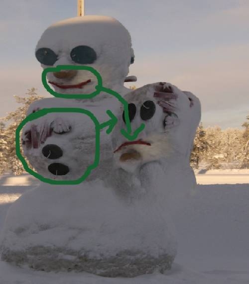 Creation of SnowGirl: Step 1